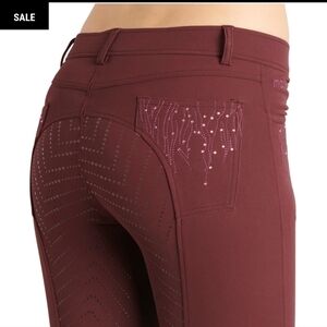 Montar Layla Equestrian Breeches High Rise Riding Horse Pants Size 12